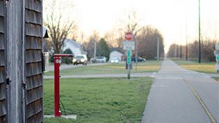 The Ohio to Erie bike trail, just minutes from Cedarville University